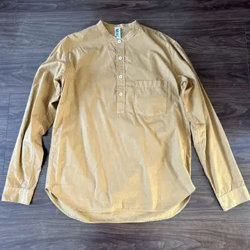 MHL. 노카라 린넨 셔츠 L 사이즈