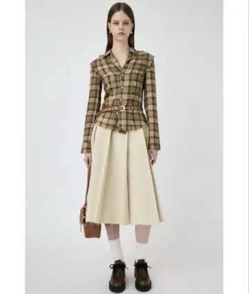moussy PLEATS MIDI TC 스커트 size 2