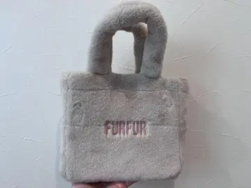 FURFUR 에코 퍼 토트백 한정판 컬러