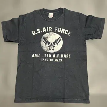 레어 모델/T셔츠/버즈릭슨/U.S.AIR FORCE/블랙/표기USA