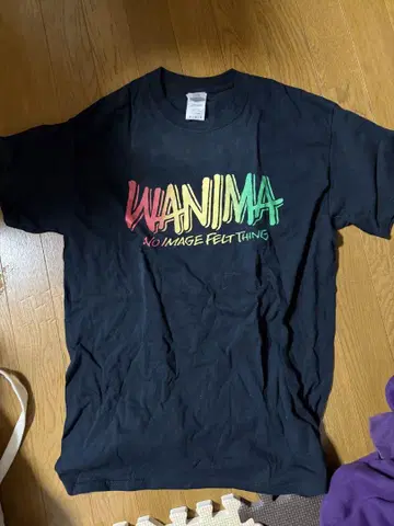 WANIMA 그라데이션 로고 T셔츠 M