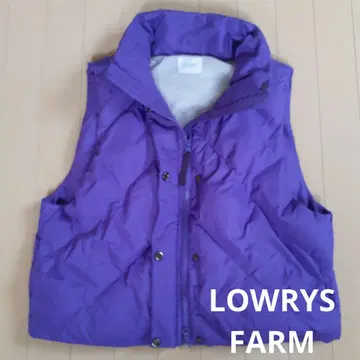 LOWRYS FARM 퍼플 다운 베스트 160/84Y