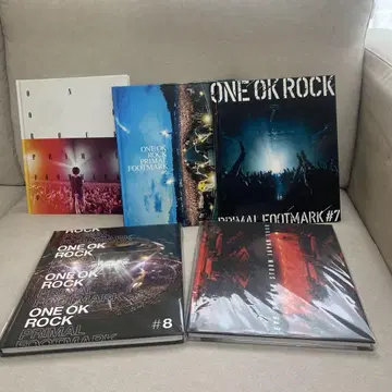ONE OK ROCK PRIMAL FOOTMARK #5~9 5권 세트