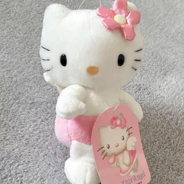 산리오 헬로키티 천사 봉제 인형 1999 쇼와 레트로