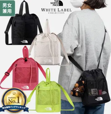 THE NORTH FACE 화이트 라벨 숄더백 핫핑크