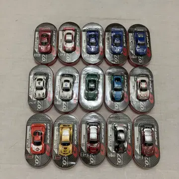 새상품 SUPER GT 07 미니카 세트 15종 로손 한정판 슈퍼카