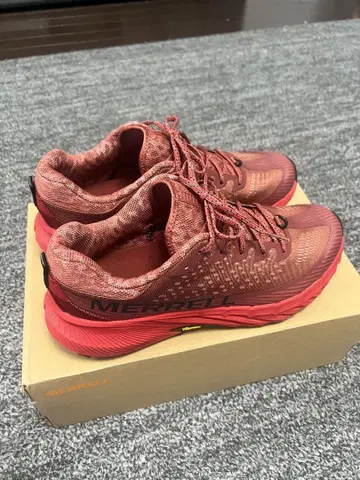 MERRELL 트레일 러닝화 레드 27cm