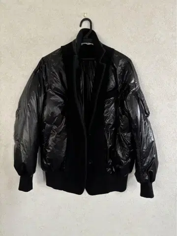 Sacai luck : 다운 자켓, 블랙, 사이즈 1
