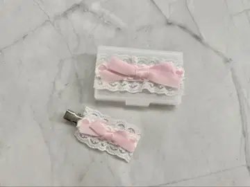 찻집 리본 슈가 리본 핑크 휘핑 데코