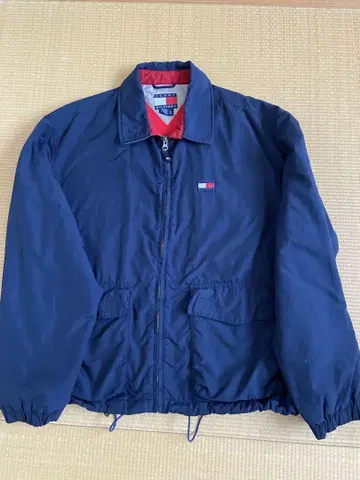 TOMMY HILFIGER 네이비 점퍼