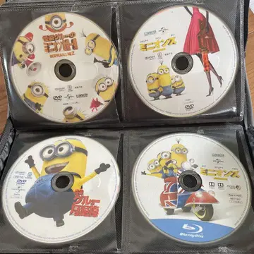 미니언즈 2 DVD Blu-ray 세트 4매