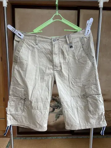 COOGI 베이지 카고 숏팬츠 W40
