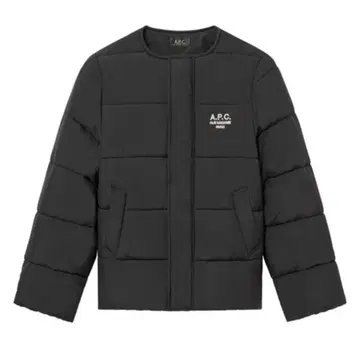 A.P.C. 블랙 다운 자켓