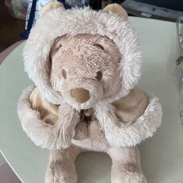 푸우 봉제 인형 베이지
