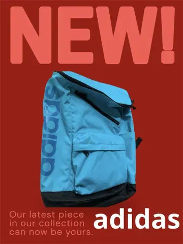 adidas 백팩 24L 백팩 에너지 블루 아웃도어에!