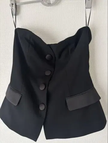 ZARA 블랙 뷔스티에 타이트핏