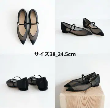 I NEED MORE SHOES 시어 소재의 멜리 제인 펌프스