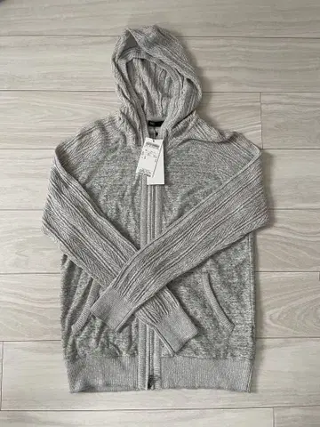23X HOMME 그레이 후드 부착 후드티