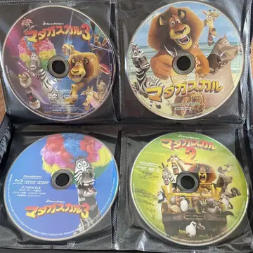 마다가스카르 3 DVD 5장 세트