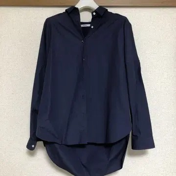 upperhights THE SHIRT 네이비 긴팔 셔츠