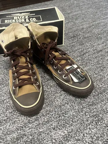 BUZZ RICKSON & CO. 하이컷 스니커즈 US8.5