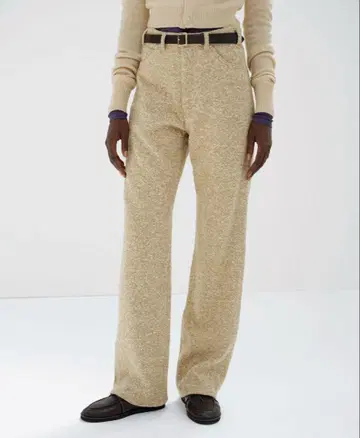auralee 오라리 HOMESPUN TWEED PANTS 25FW