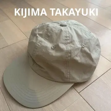 키지마 타카유키 캡 그린 카키 모스그린