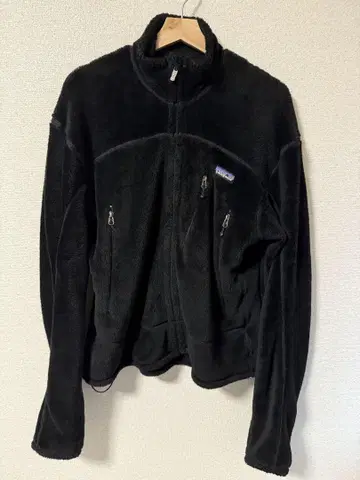 patagonia 블랙 플리스 자켓