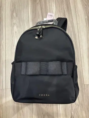 TOCCA 블랙 백팩 F 사이즈