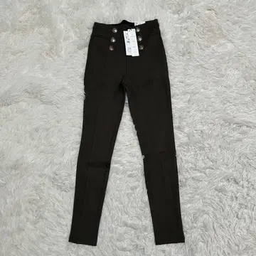 새상품 ZARA 자라 하이라이즈 스트레치 스키니 레깅스 차콜