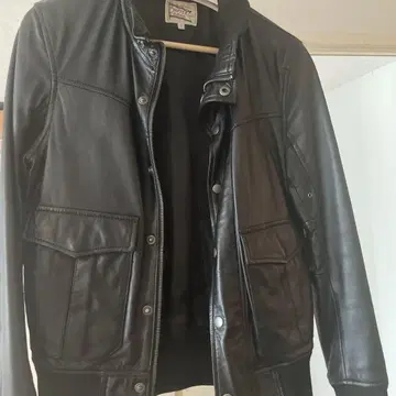 DUFFER OF ST. GEORGE 가죽 자켓 S