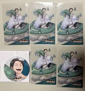 하이큐!! 하이드리 클리어 카드 캔뱃지 C 다이쇼