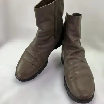 fitfit 백 지퍼 컴포트 가죽 부츠 23.0cm