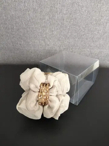 컴플렉스 비즈 더블 빗 헤어 액세서리