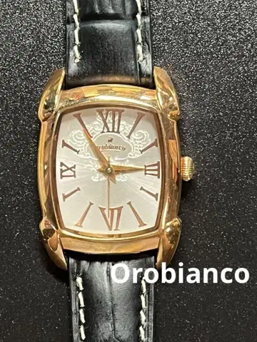 Orobianco 아날로그 손목시계 골드 배터리 교체 완료