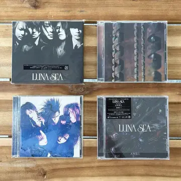 LUNA SEA 앨범 4장 LUNA SEA/SINGLES/A WILL