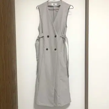 AZUL 아 줄 여성용 롱베스트 라이트 그레이 S