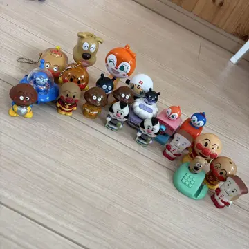 호빵맨 캡슐 토이 세트 멀티컬러