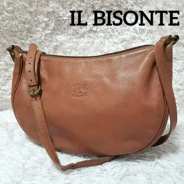 IL BISONTE 일비종떼 하프문 숄더백 크로스 바디