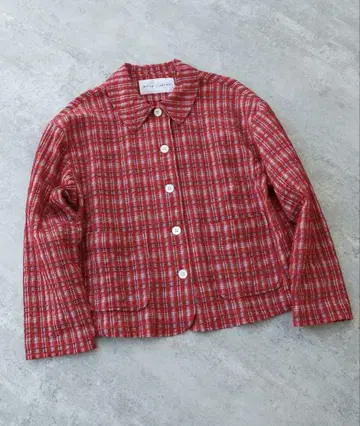 새상품급 bulle de savon 자카드 shirt jacket