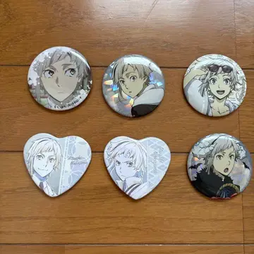 문호 스트레이독스 나카지마 아츠시 캔뱃지 세트