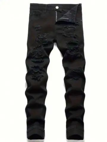 USdrip UK 슬림핏 데미지 진