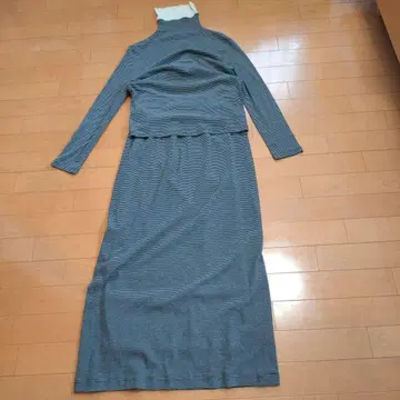 터틀과 롱 스커트 셋업