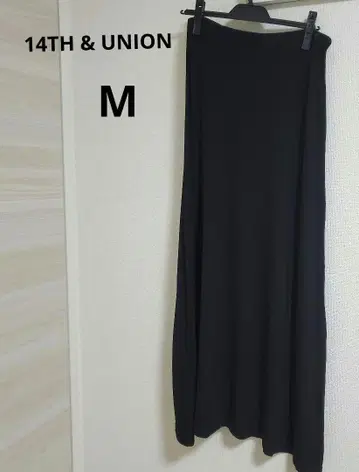14TH & UNION [ M ] 블랙 롱 스커트