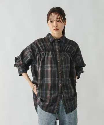 모듬 셔링 셔츠