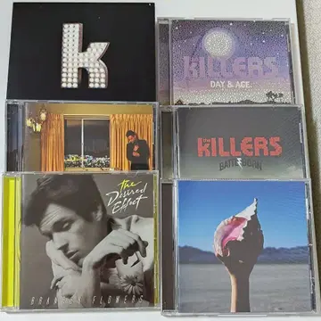 CD The Killers/Brandon Flowers 8장 세트