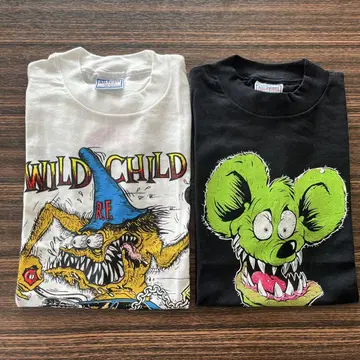 RAT FINK 에드 로스 90's 랫 T 세트 youth L 4