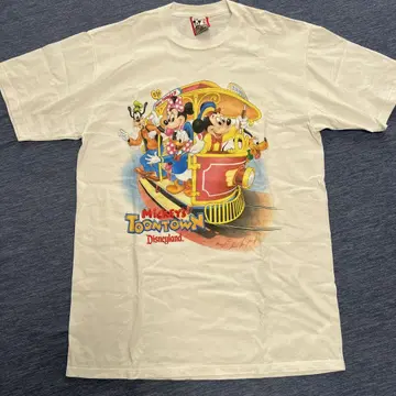 투운타운 빈티지 T셔츠 L 해외 디즈니 디즈니랜드