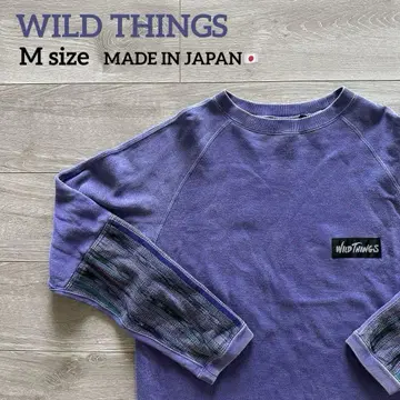 WILD THINGS 헴프 크루넥 맨투맨 트레이닝복 M 일본제