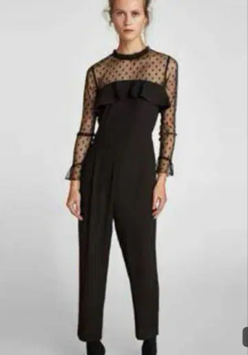 ZARA BASIC 올인원 팬츠 드레스 점프수트